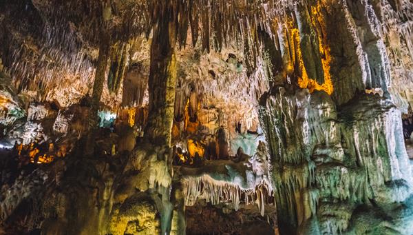 Gokor Magarasi or Gokor Caves, the largest caves in Turkey.
